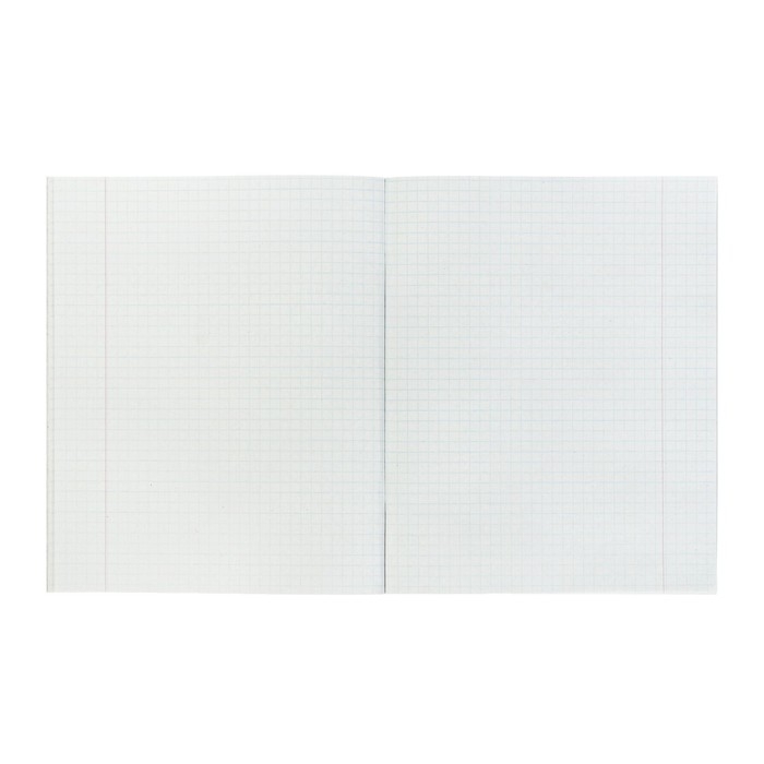 Комплект тетрадей из 5 штук, 48 листов в клетку Calligrata "Флористика", обложка мелованный картон, блок №2, белизна 75% (серые листы)