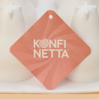 Форма для муссовых десертов и выпечки Доляна &laquo;Груша&raquo;, силикон, 29,3&times;17,2&times;6,5 см, 8 ячеек (d=5,5 см), цвет белый