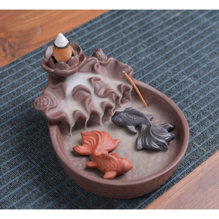 Подставка для благовоний Подставка для благовоний "Рыбки" 13х5х11см