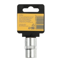 Головка торцевая шестигранная ТУНДРА, под квадрат 1/2", 14 мм, CrV Головка торцевая шестигранная ТУНДРА, под квадрат 1/2", 14 мм, CrV