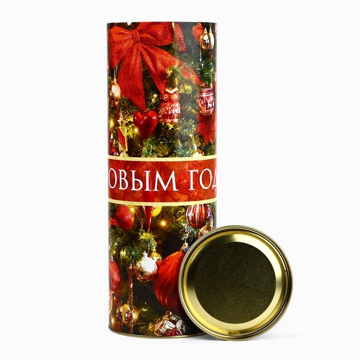 Тубус под бутылку &laquo;Новогодняя красота&raquo;, 34.5 х 12.5 х 12.5 см