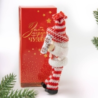 Ёлочная игрушка новогодняя новогодняя &laquo;Новый год: Любви и тепла&raquo;, 14 см х 7 см х 3 см