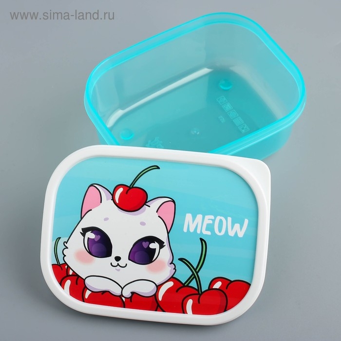 Ланч-бокс «Meow», 500 мл Ланч-бокс «Meow», 500 мл
