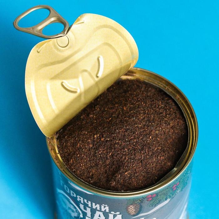 Новый год! Чай чёрный &laquo;Новый год: Горячий чай мужской&raquo;: с имбирём, 50 г.