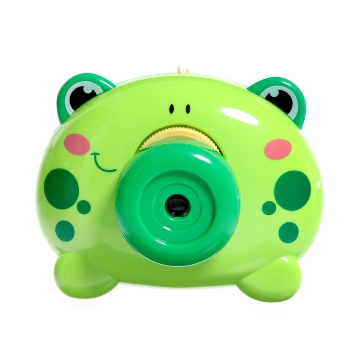 Музыкальный проектор &laquo;Весёлые зверята: Лягушонок&raquo;, звук, свет, 3 слайда, 16 картинок, цвет зелёный