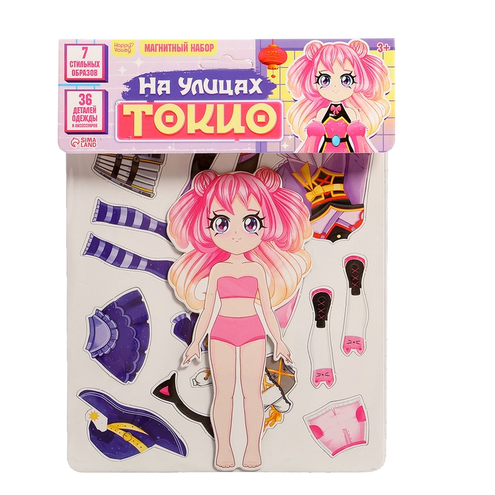 Магнитная игра &laquo;На улицах Токио&raquo;