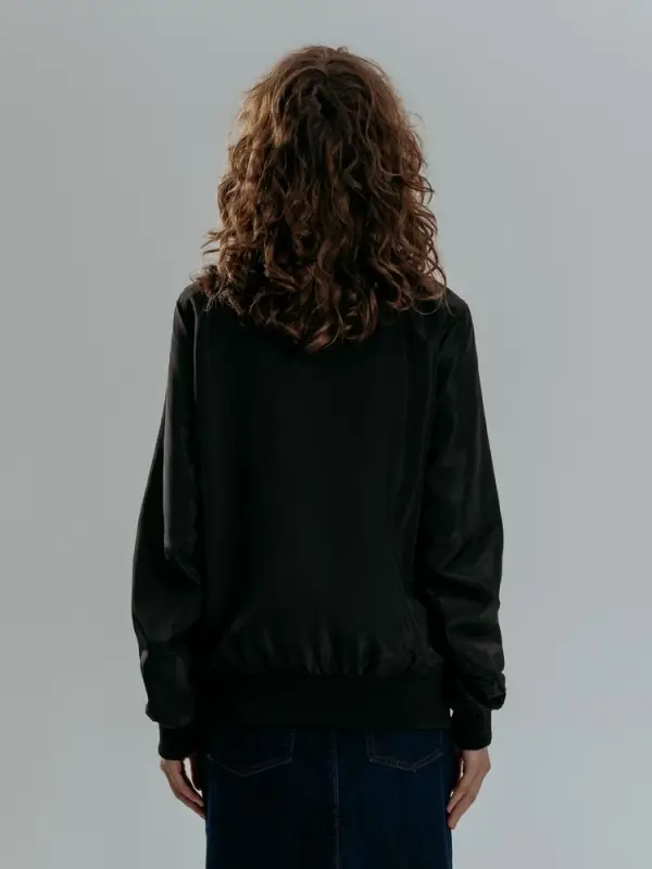 Бомбер Wigton, черный, размер 3XL