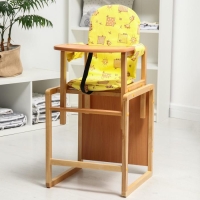 Стульчик для кормления &laquo;Алекс&raquo;, трансформер, цвет бежевый, рисунок МИКС