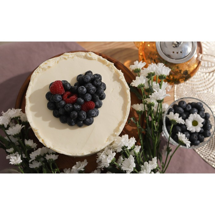 Набор форм для выпечки и выкладки &laquo;Круг&raquo;, d-20, h-15 см, 6 шт