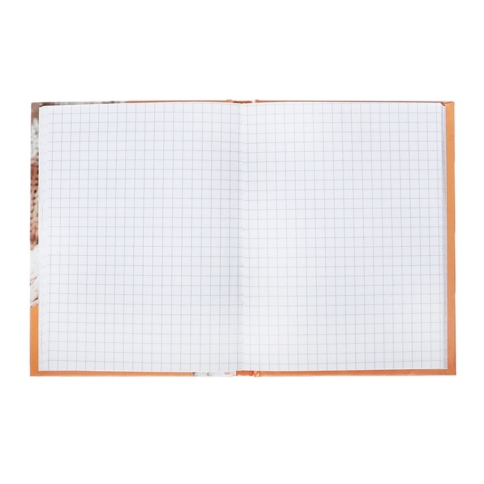 Блокнот А6, 80 листов в клетку "Соня", твёрдая обложка, глянцевая ламинация, блок офсет