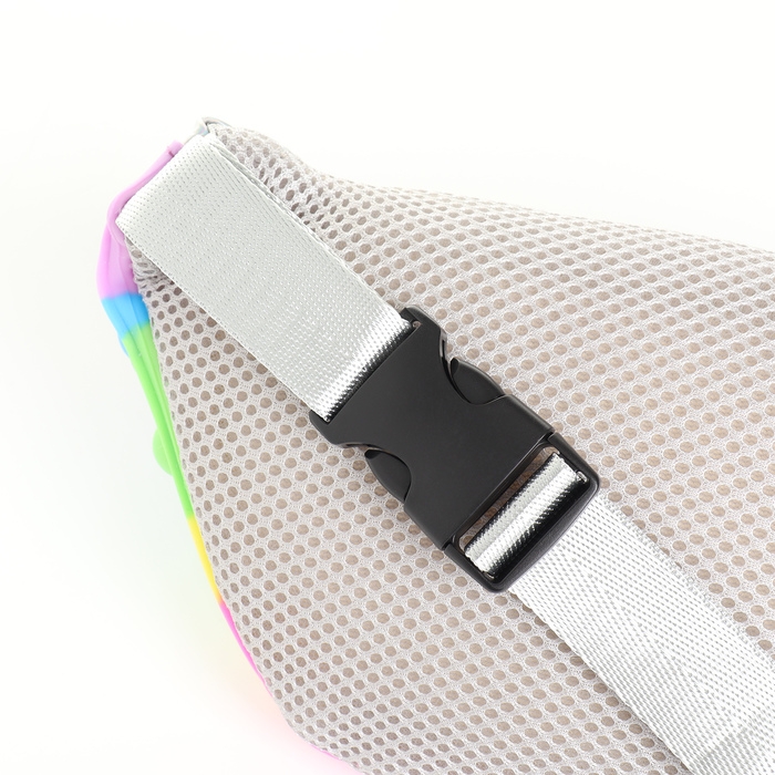 Сумка поясная детская на молнии &laquo;Выбражулька&raquo;, pop it, цвет разноцветный