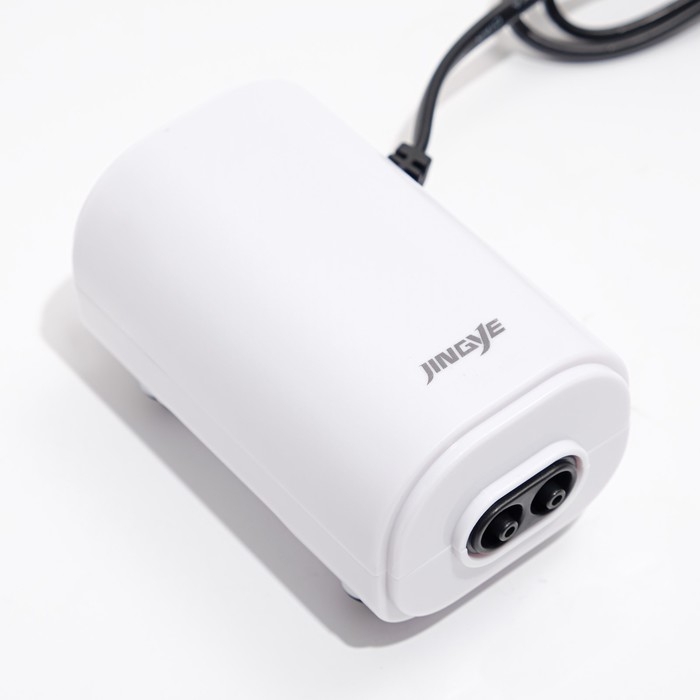 Компрессор воздушный JINGYE YE-921, бесшумный, с регулировкой мощности, 2 x 3,4 л/мин, 3 Вт Компрессор воздушный JINGYE YE-921, бесшумный, с регулировкой мощности, 2 x 3,4 л/мин, 3 Вт