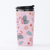 Термостакан в кожзаме "Вкусности", 450 мл Термостакан в кожзаме "Вкусности", 450 мл