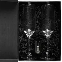 Набор для шампанского Isabella, в черной упаковке