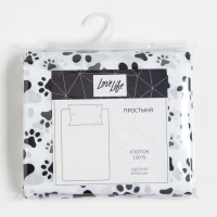 Простыня LoveLife Cat 220х240 см, 100% хлопок, поплин, 125 г/м² Простыня LoveLife Cat 220х240 см, 100% хлопок, поплин, 125 г/м²