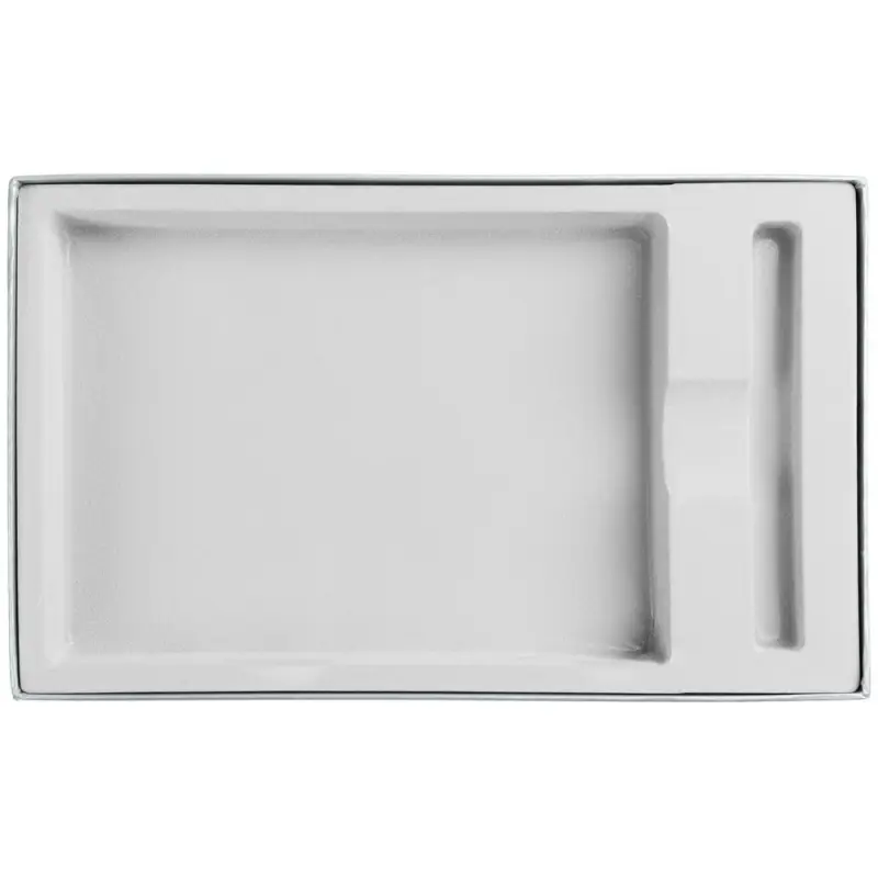 Коробка Horizon с ложементом под ежедневник и ручку, серая Коробка Horizon с ложементом под ежедневник и ручку, серая