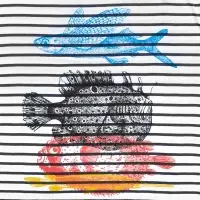 Футболка женская &laquo;Морские обитатели&raquo;, размер S