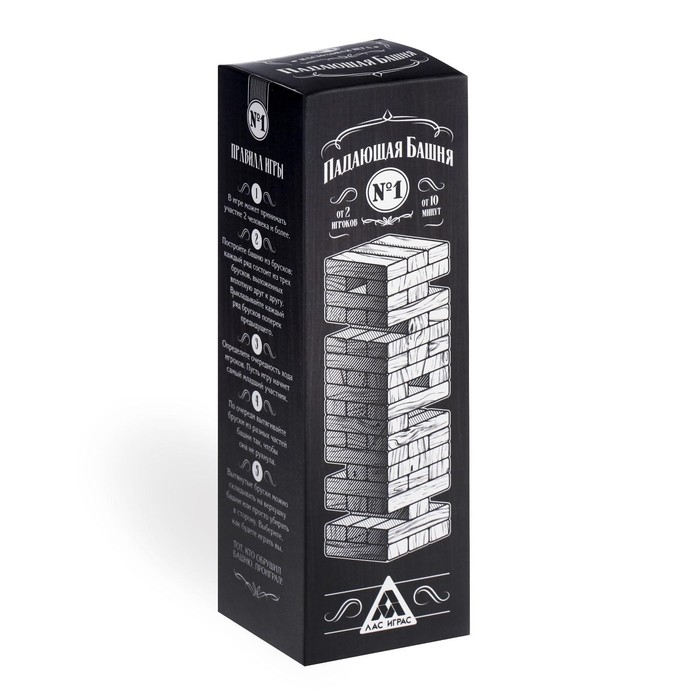 Падающая башня-дженга &laquo;№1&raquo;, 54 бруска, 14+