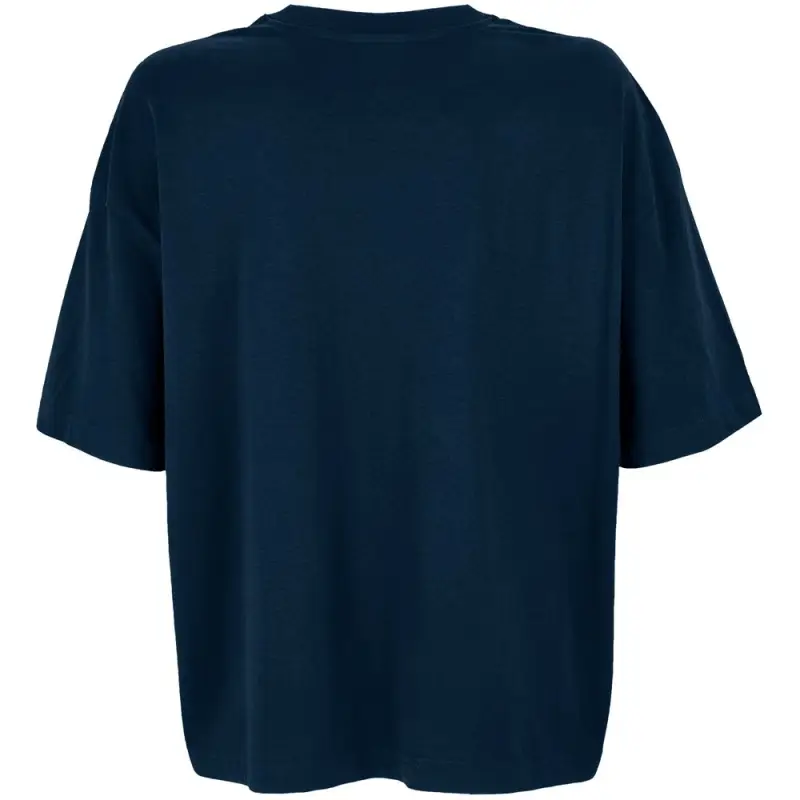 Футболка оверсайз женская Boxy Women, темно-синяя, размерXS