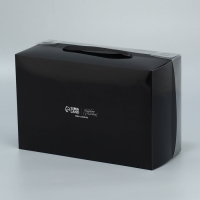 Коробка подарочная складная, упаковка, &laquo;Чёрная ночь&raquo;, 23 х 15 х 10 см