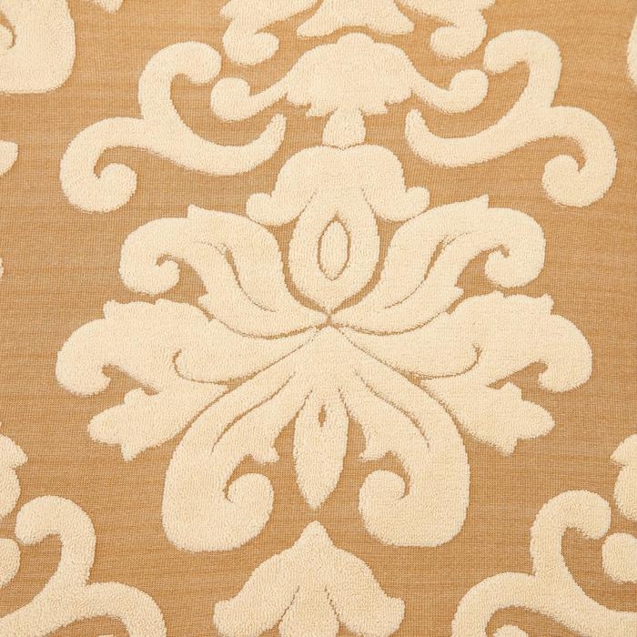 Чехол на стул трикотаж жаккард, цвет светло-коричневый, 100% полиэстер