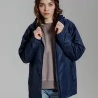 Куртка унисекс Nordvind DWR, темно-синяя, размер S