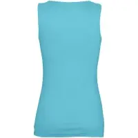 Майка женская Jane 150, бирюзовая, размер L