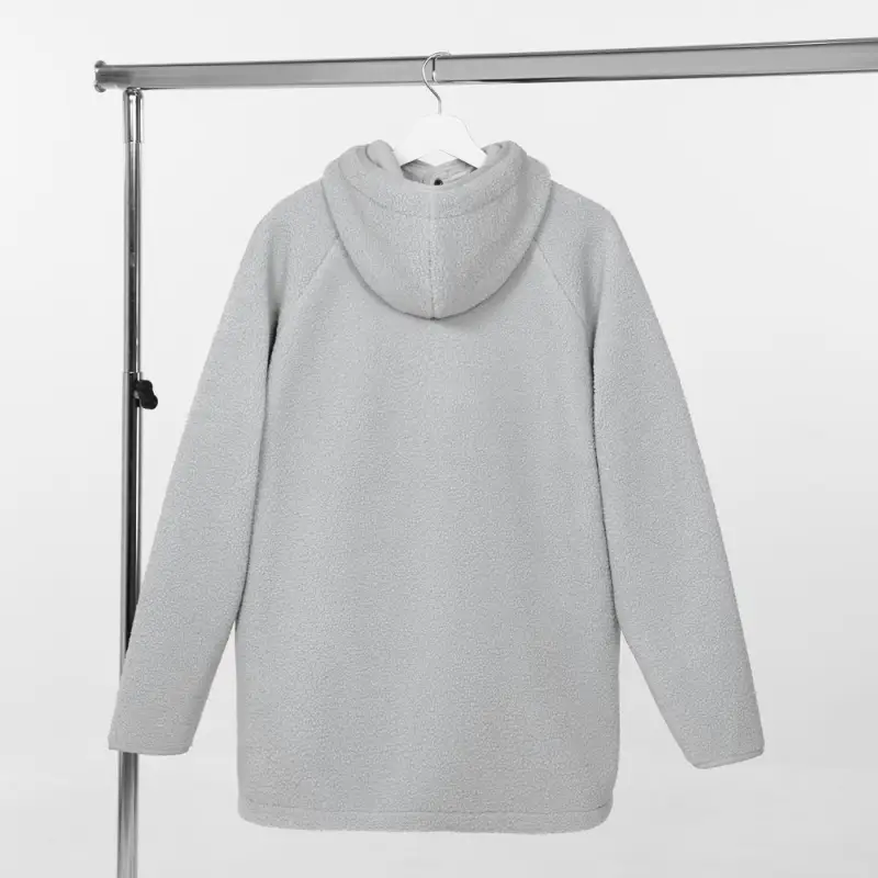 Анорак унисекс Oblako, светло-серый, размер ХS/S