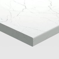 Столешница, 2400х600х38 мм, Кристалл Белый 9509