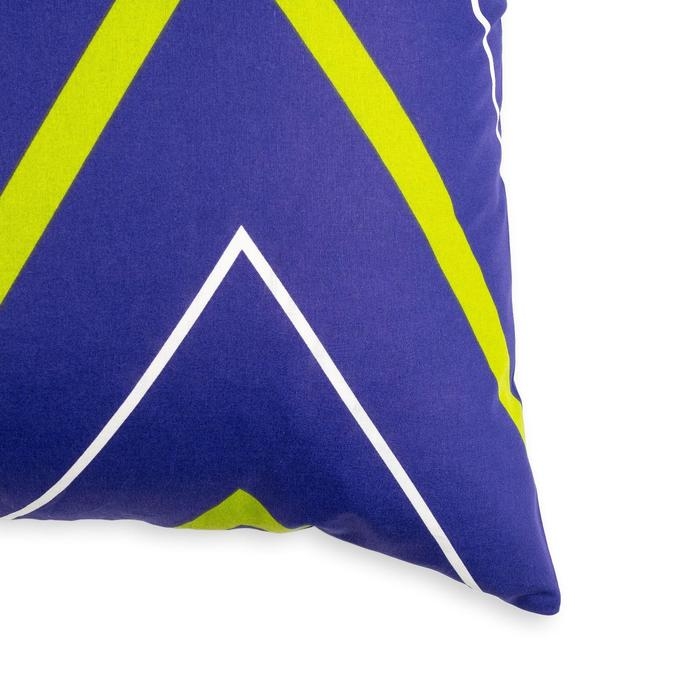 Наволочка Этель &laquo;Зелёно-синие зигзаги&raquo; 50х70, поплин, 125 г/м2