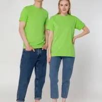 Футболка унисекс T-bolka 160, зеленое яблоко, размер L