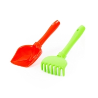 Набор для песочницы: лопатка, грабельки, цвета МИКС