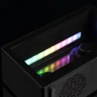 Bluetooth-колонка со светомузыкой Sensofonic, черная