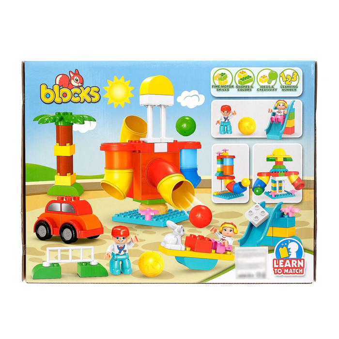 Конструктор «Забавные лабиринты», 80 деталей Конструктор «Забавные лабиринты», 80 деталей