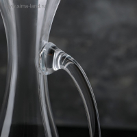 Декантер стеклянный, 1,2 л, 13,5&times;10&times;36,5 см