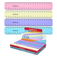 Линейка 20 см ErichKrause "Pastel", микс Линейка 20 см ErichKrause "Pastel", микс