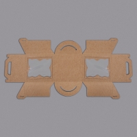 Кондитерская упаковка,"Бабочка" 2 окна, 26 х 26 х 28 см Кондитерская упаковка,"Бабочка" 2 окна, 26 х 26 х 28 см