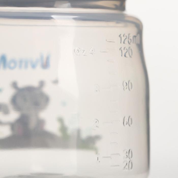 Бутылочка для кормления, ШГ, 125 мл. ZOO, цвет МИКС