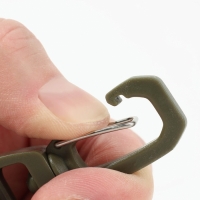 Карабин туристический, универсальный, хаки, 10.5 см Карабин туристический, универсальный, хаки, 10.5 см