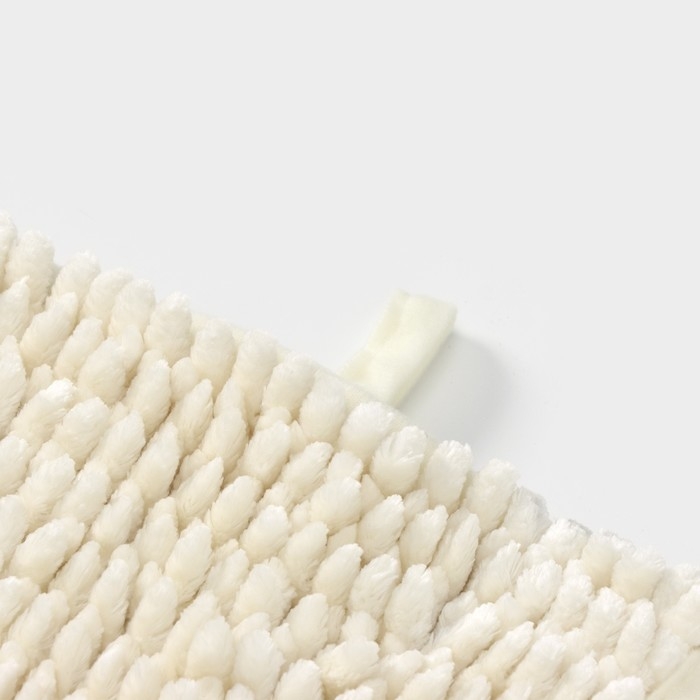 Коврик для дома LaDо́m, букли, плотность 1400 г, 50×80 см, цвет молочный Коврик для дома LaDо́m, букли, плотность 1400 г, 50×80 см, цвет молочный