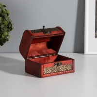 Шкатулка дерево "Лаконичность" 12,4х9х9 см Шкатулка дерево "Лаконичность" 12,4х9х9 см