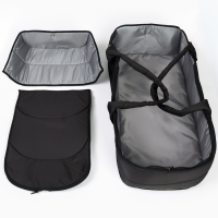 Люлька-переноска для новорожденных  &laquo;Ассорти&raquo;, цвет чёрный