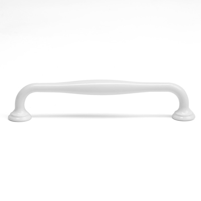 Ручка-скоба WAVE PC173WH, м/о 128 мм, цвет белый