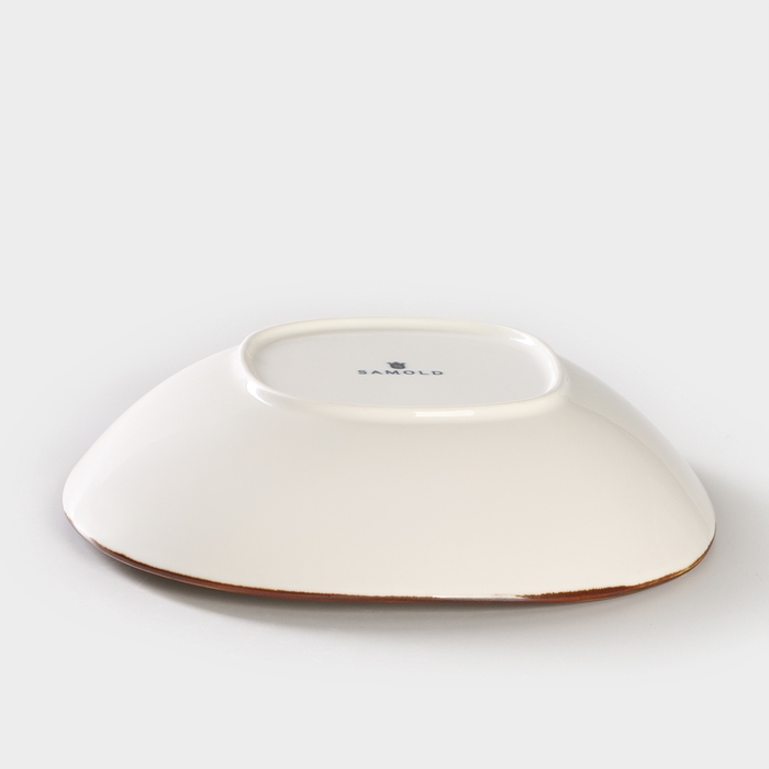 Тарелка глубокая фарфоровая Samold «Хорека Графит», 750 мл, d=21 см Тарелка глубокая фарфоровая Samold «Хорека Графит», 750 мл, d=21 см