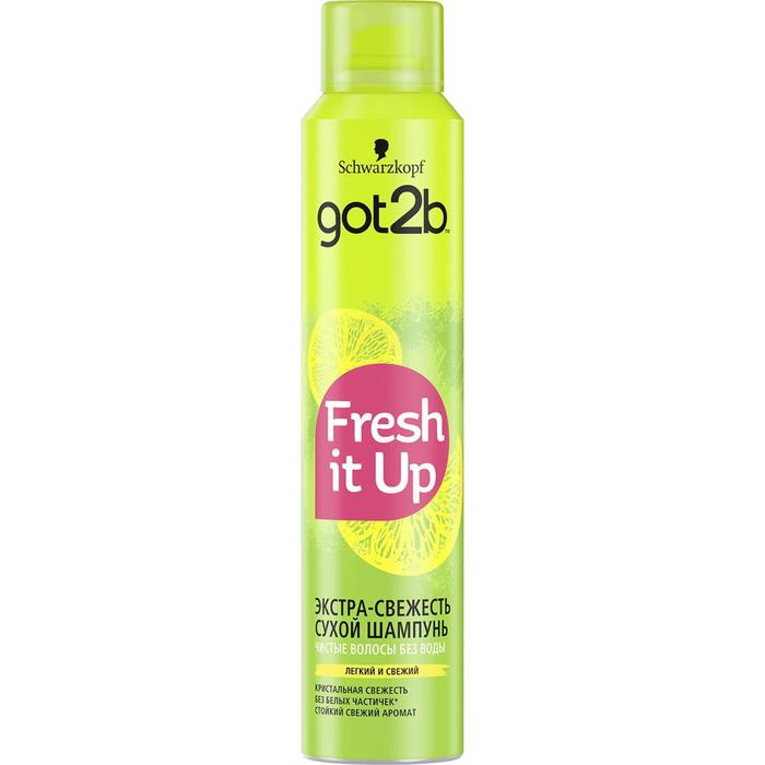 Сухой шампунь GOT2B Fresh It Up &laquo;Лёгкий и свежий&raquo;, экстра-свежесть, 200 мл