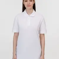 Рубашка поло унисекс Pacific, белая, размер M