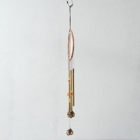 Музыка ветра металл "Ом - слово силы" 4 трубки 1,8х16х57 см Музыка ветра металл "Ом - слово силы" 4 трубки 1,8х16х57 см