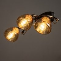 Бра "Солара" 3х14 40Вт черный 47х20х21,5см Бра "Солара" 3х14 40Вт черный 47х20х21,5см