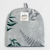 Грелка на чайник "Доляна" Tropics 28х28см, 100% хлопок,164г/м2