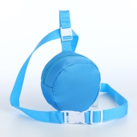 Сумка детская поясная на молнии &laquo;Выбражулька&raquo;, цвет голубой